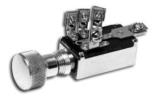 2-Position Headlight Switch - Polished Speed-Style